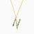LIN178 - Letter N Colored Stones Necklace in 18K Gold - 111404180139-2.jpg