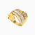 LGR332 - Twist Cubic Zirconia Ring in 18K Gold - 113021101455161 - 2.jpg