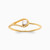WR148 - Circle Clear Stone Gold Plated Ring - 2959110-1.jpg