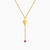 MLN953 - Kite Rose Stone Necklace in 18K Gold - 21046140949-1.jpg