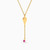 MLN953 - Kite Rose Stone Necklace In 18K Gold - 21046140949-2.jpg
