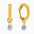 WE20 - Circle Clear Stone Gold Plated Drop Earrings - 2636960-2.jpg