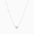 MLN836 - Heart Clear Stone Necklace in 18K Gold - 21046110806-3.jpg