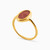 WR93 - Oval Red Stone Gold Plated Ring - 292712054-2.jpg