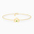 MLB356 - Lotus Green Stones Chain Bracelet in 18K Gold - 21047110249-1.jpg