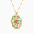 MLN990 - Circle Diamonds & Enamel Coated Necklace in 18K Gold - 21046110919-2.jpg