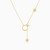 MLN654 - Butterfly Colored Stones Necklace in 18K Gold - 21046110116-3.jpg
