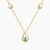 MLN1126 - Pear Colored Stones Necklace In 18K Gold - 21046111022-1.jpg