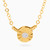 MLN839 - Circle Clear Stone Necklace in 18K Gold - 21046110809-1.jpg