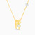 MLN591 - Couple Shape Necklace In 18K Gold - 21046140829-2.jpg