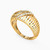 LGR204 - Abstract Cubic Zirconia Ring in 21K Gold - 22002111569_2.jpg