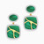 LDE457 - Square Diamond & Green Stones Drop Earrings in 18K Gold - TER9002050-3.jpg