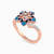 LDR457 - Flower Diamond & Enamel Coated Ring in 18K Gold - KR603666-SI3-2.jpg