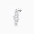 LDE38 - Geometric Diamond Stud Earrings in 18K Gold - KE603794-4.jpg