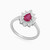 LDR150 - Pear Diamond & Ruby Ring in 18K Gold - RA80913RB-1.jpg