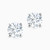 LDE305 - Kids Circle Diamond Stud Earrings in 18K Gold - LEA00031-3.jpg