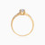 LGR915 - Circle Cubic Zirconia Ring in 21K Gold - 72002110036-4.jpg