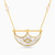 LIN40 - Semi-circle Pearl Necklace in 18K Gold - 111405100241-1.jpg