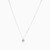 LIN740 - Round Cubic Zirconia Necklace in 18K Gold - 111401200054-3.jpg