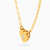 MLN837 - Heart Clear Stone Necklace in 18K Gold - 21046110807-2.jpg