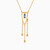 MLN801 - Tassels Colored Stones Necklace in 18K Gold - 21046110840-2.jpg