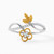 LIR193 - Flower Diamonds Two headed Ring in 18K Gold - 111102400074-1.jpg