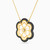 LIN474 - Flower Diamond & Colored Stones Necklace in 18K Gold - 111408190007-2.jpg