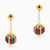 LIE4 - Round Colored Stones Beaded Drop Earrings in 18K Gold - 111206180037-1.jpg