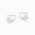 LDE284 - Kids Heart Diamond Stud Earrings in 18K Gold - LEA00020-3.jpg