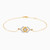 LDB193 - Square Diamond Chain Bracelet in 18K Gold - LBR00010-1.jpg