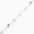 WB162 - Circle Colored Stones Sterling Silver Chain Bracelet - 87369918-3.jpg
