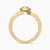 LDR1892 - Pear Diamond & Enamel Coated Ring in 18K Gold - CSR00109PB-16-3.jpg