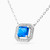 WN27 - Octagon Blue Stone Sterling Silver Necklace - 87364245-2.jpg