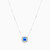 WN27 - Octagon Blue Stone Sterling Silver Necklace - 87364245-3.jpg