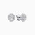 LDE55 - Circle Diamond Stud Earrings in 18K Gold - KE602617-2.jpg