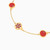 LDE222 - Flower Diamond Drop Earrings in 18K Gold - 21047110234-3.jpg