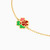 LDE222 - Flower Diamond Drop Earrings in 18K Gold - 21047140261-3.jpg