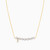 LIN255 - Round Pearl Chain Necklace in 18K Gold - 111406100006-3.jpg