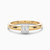 LDR2332 - Circle Diamond Ring in 18K Gold - AJR31300-1.jpg