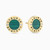 LDS50 - Circle Shaped Diamond & Green Stones Full Jewelry Set in 18K Gold - LST00005-5.jpg