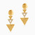 LGE32 - Triangle Cubic Zirconia Drop Earrings in 18K Gold - 22003110017-3.jpg