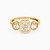 LGS71 - Octagon Cubic Zirconia Full Set in 18K Gold (4 Pieces) - 21001790589 - 3.jpg