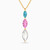 LIN479 - Marquise Colored Stones Necklace in 18K Gold - 111401180016-1.jpg