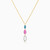 LIN479 - Marquise Colored Stones Necklace in 18K Gold - 111401180016-3.jpg