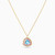 LIN600 - Multishaped Diamond & Colored Stones Necklace in 18K Gold - 111405180265-3.jpg