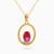 LIN659 - Oval Diamond & Rose Stone Necklace in 18K Gold - 111404330026-1.jpg