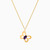 LIN712 - Butterfly Purple Stone Necklace in 18K Gold - 111404160292 - 1.jpg