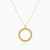 LIN604 - Circle Cubic Zirconia Necklace in 18K Gold - 111401100044-2.jpg