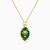 LIN612 - Marquise Green Stones Necklace in 18K Gold - 111405120278-1.jpg