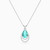 LIN703 - Pear Colored Stones Necklace in 18K Gold - 111404250285-1.jpg